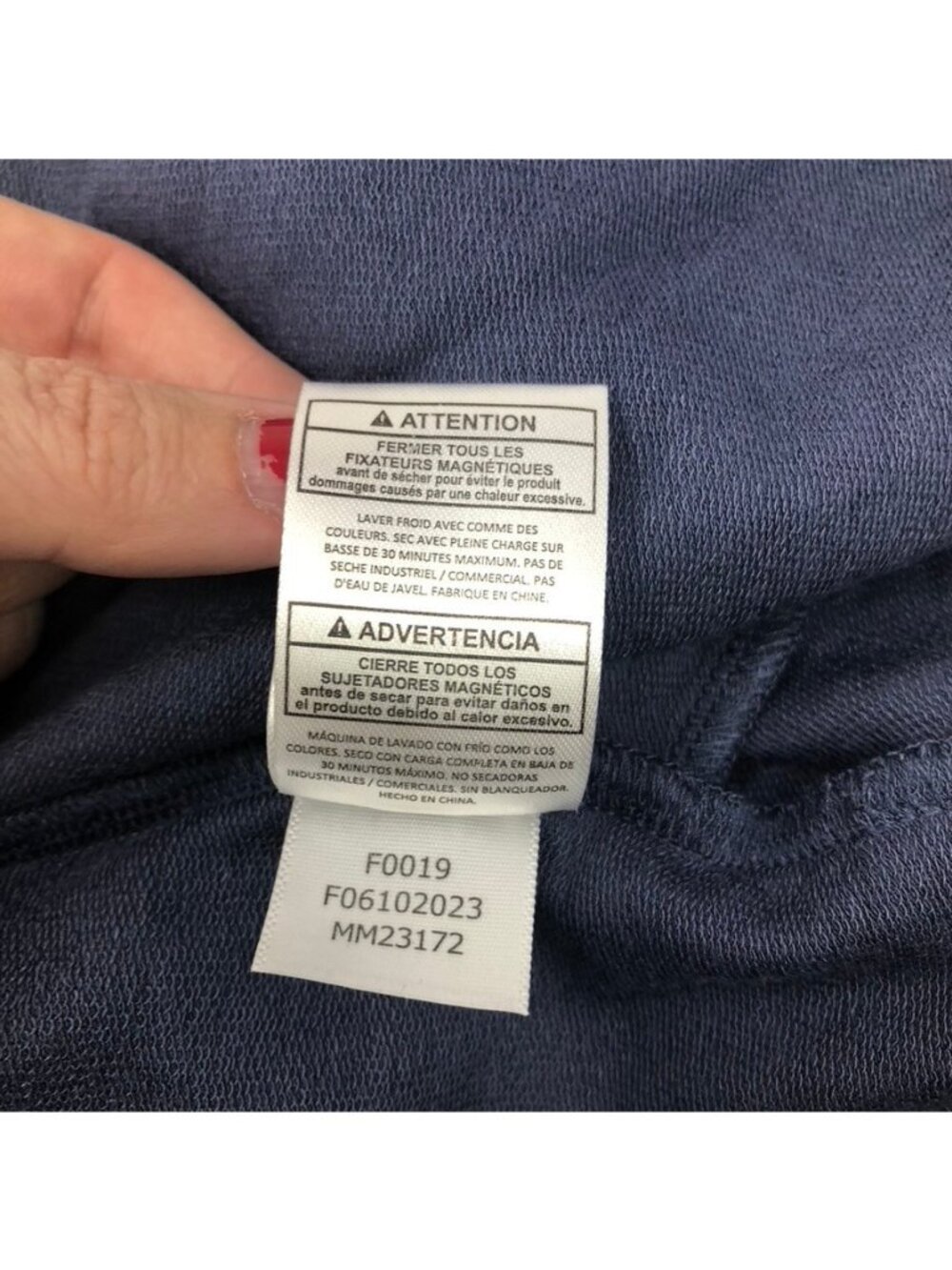 NWT Magnetic Me Starless Night Modal Front Magnetic Drape Cardigan Size XS/S 0-6 - Picture 10 of 10